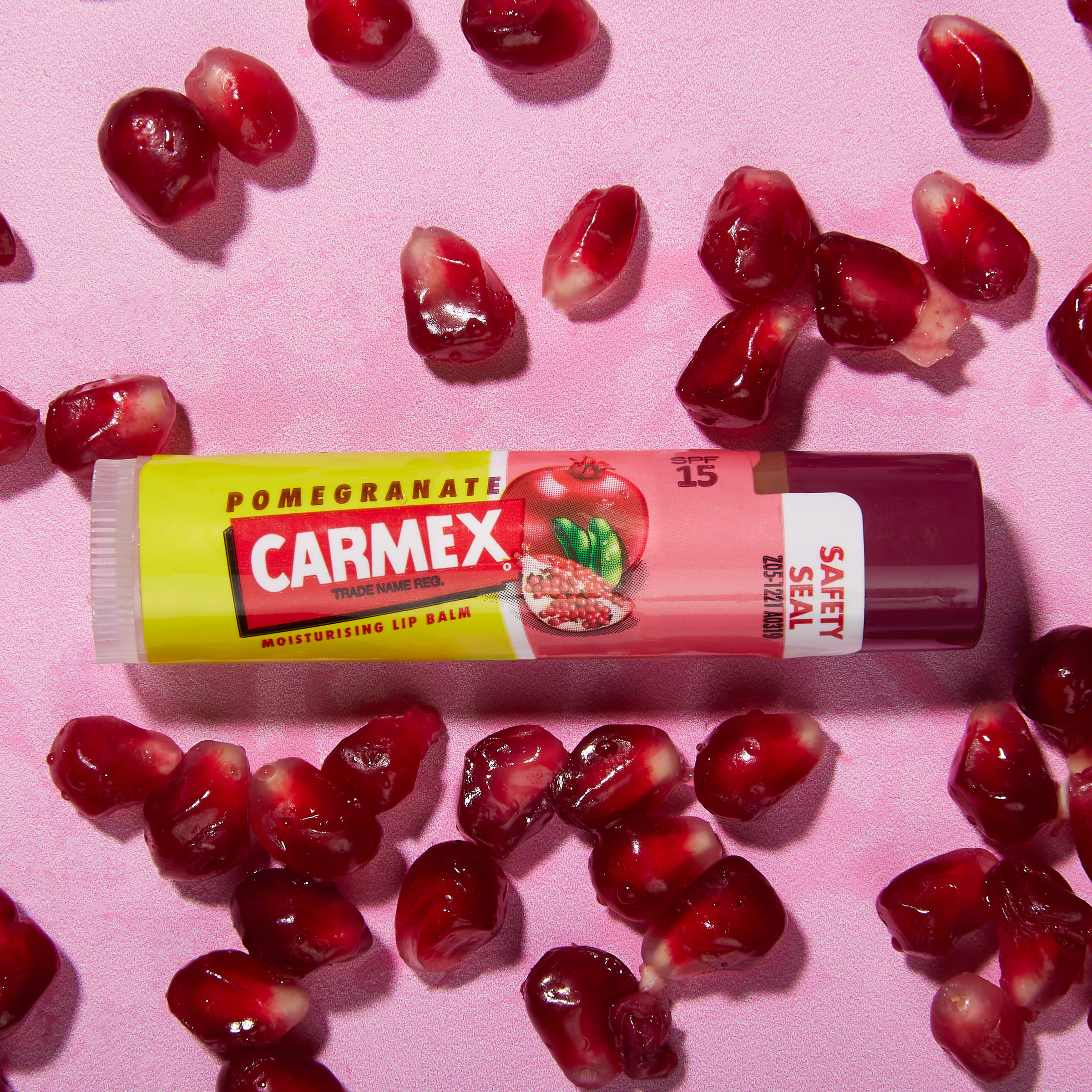 Carmex pomegranate lip balm