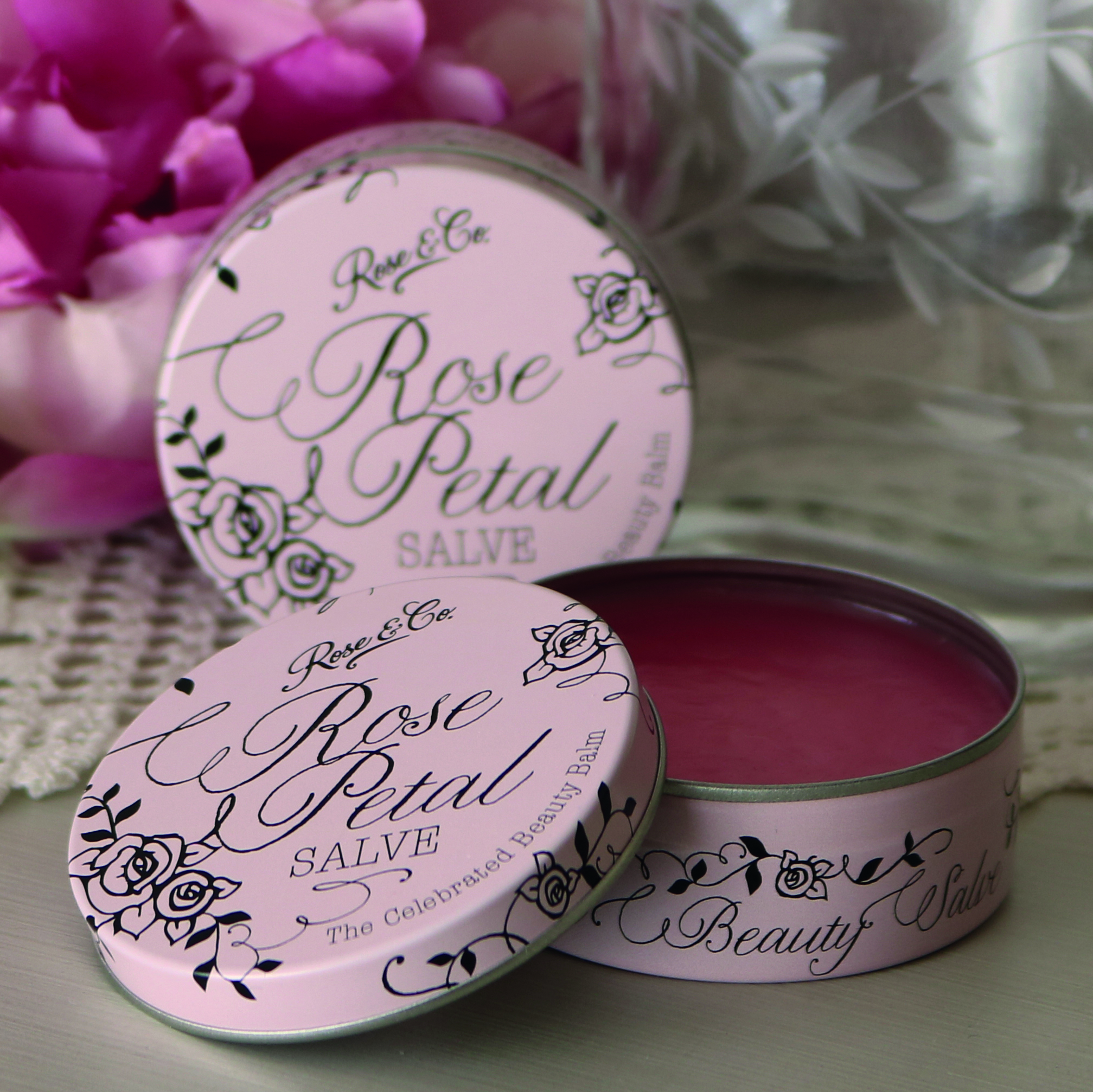 rose petal salve balm